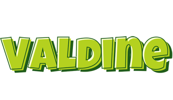 Valdine summer logo