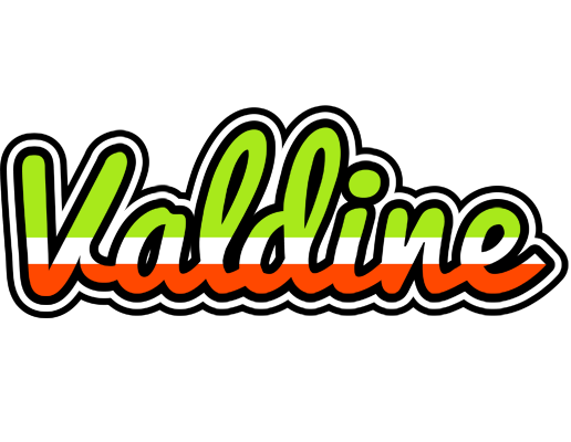 Valdine superfun logo