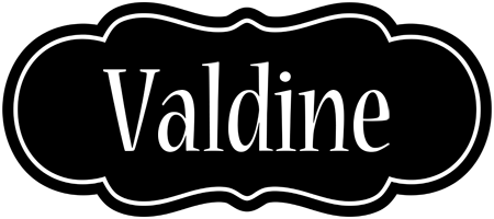 Valdine welcome logo