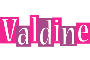 Valdine whine logo