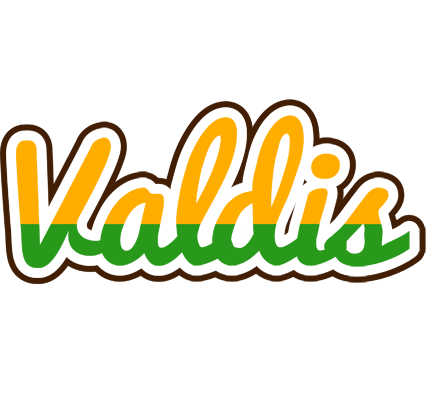 Valdis banana logo