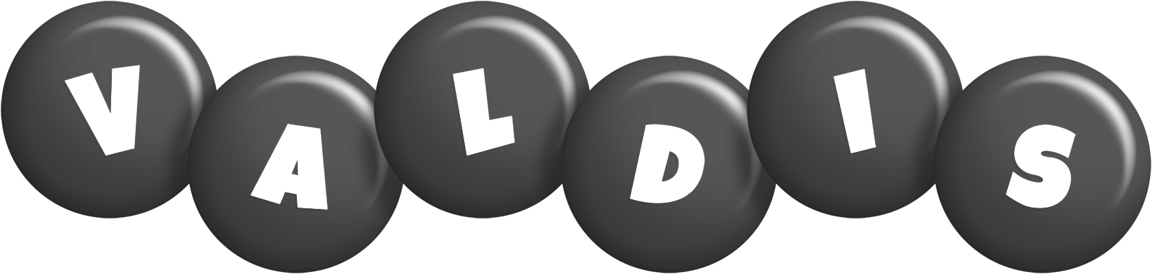 Valdis candy-black logo