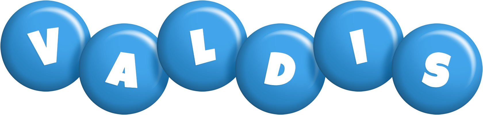 Valdis candy-blue logo