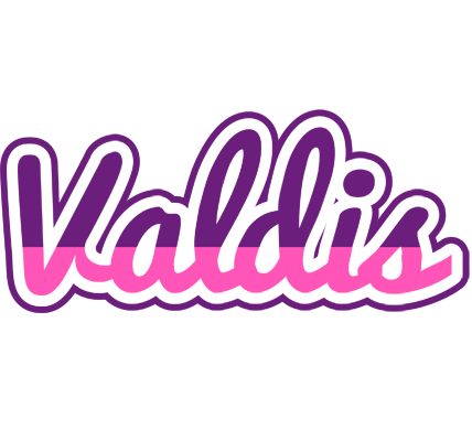 Valdis cheerful logo