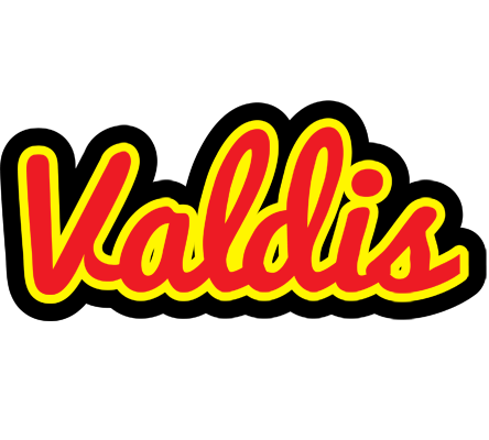 Valdis fireman logo