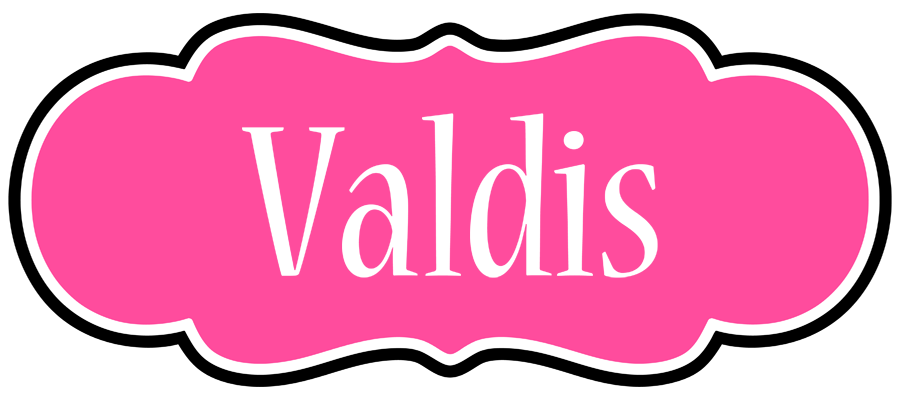 Valdis invitation logo