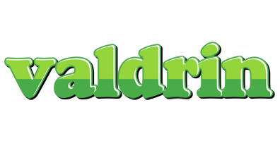 Valdrin apple logo