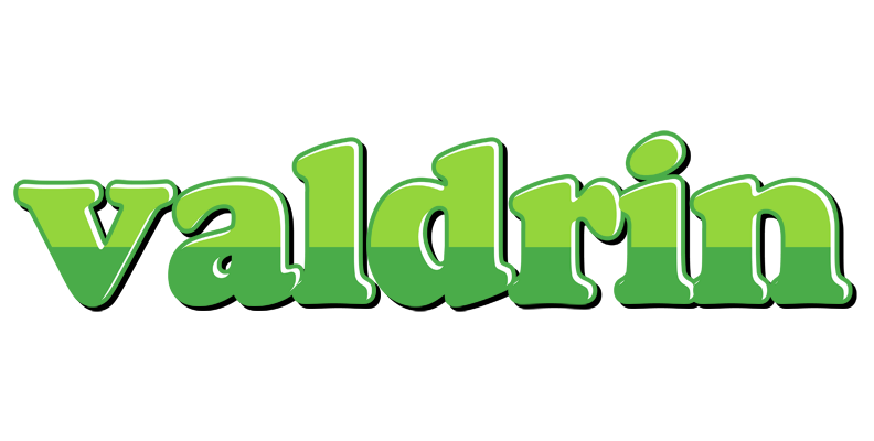 Valdrin apple logo