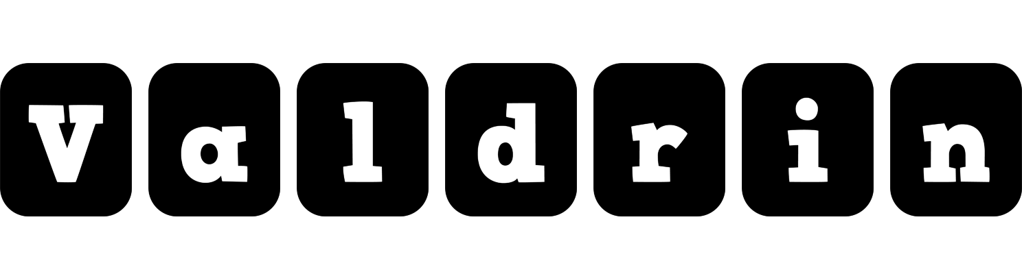 Valdrin box logo