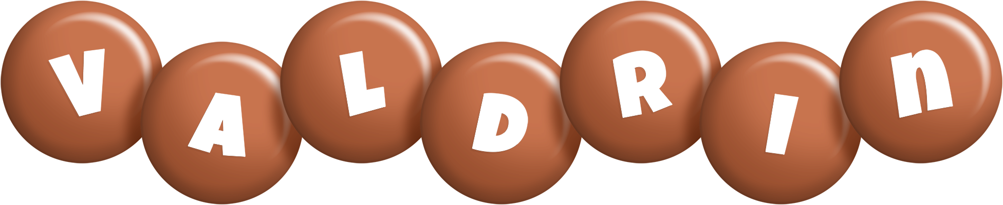 Valdrin candy-brown logo