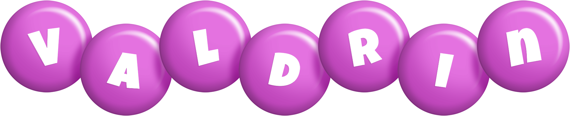 Valdrin candy-purple logo