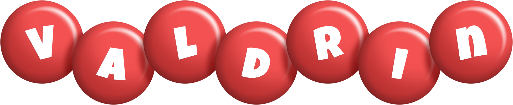 Valdrin candy-red logo