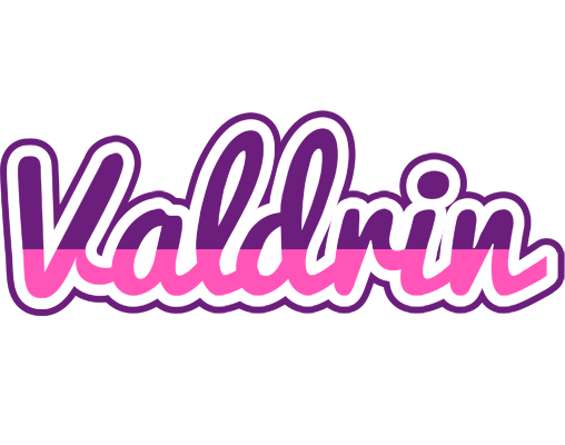 Valdrin cheerful logo