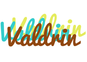 Valdrin cupcake logo