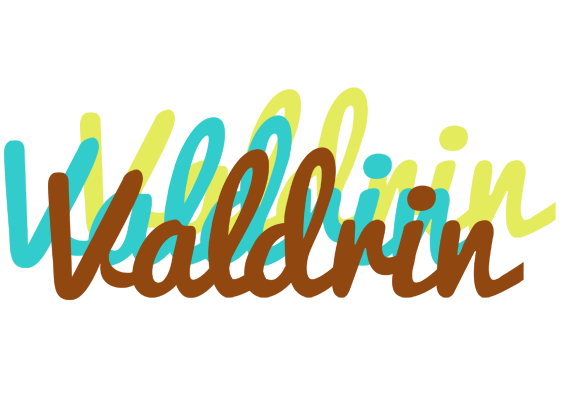 Valdrin cupcake logo