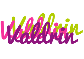 Valdrin flowers logo