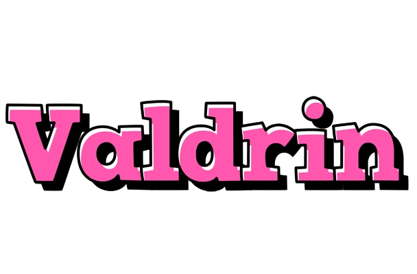 Valdrin girlish logo