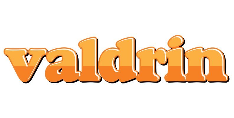 Valdrin orange logo