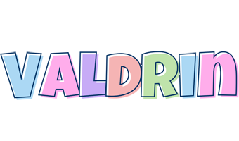 Valdrin pastel logo