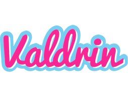 Valdrin popstar logo