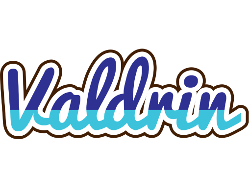 Valdrin raining logo