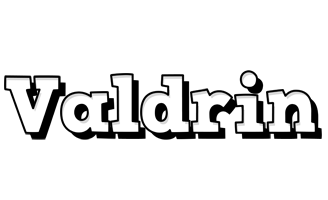 Valdrin snowing logo