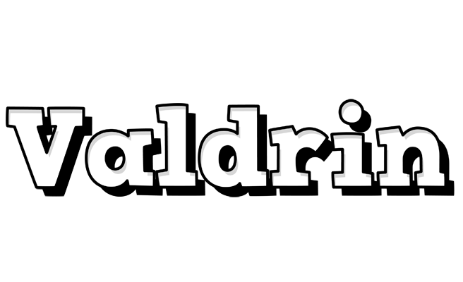 Valdrin snowing logo