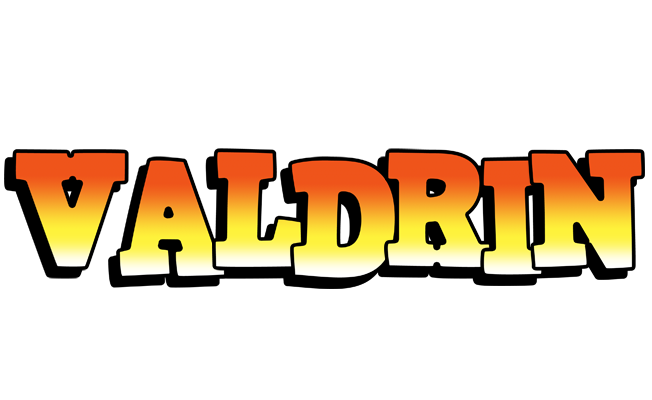 Valdrin sunset logo