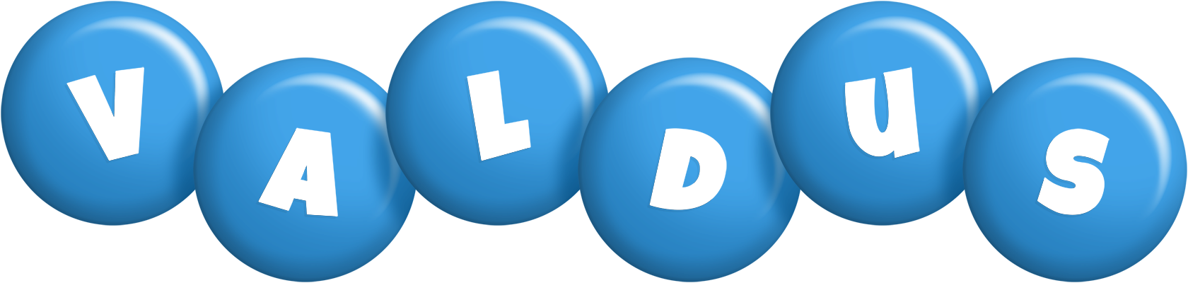 Valdus candy-blue logo