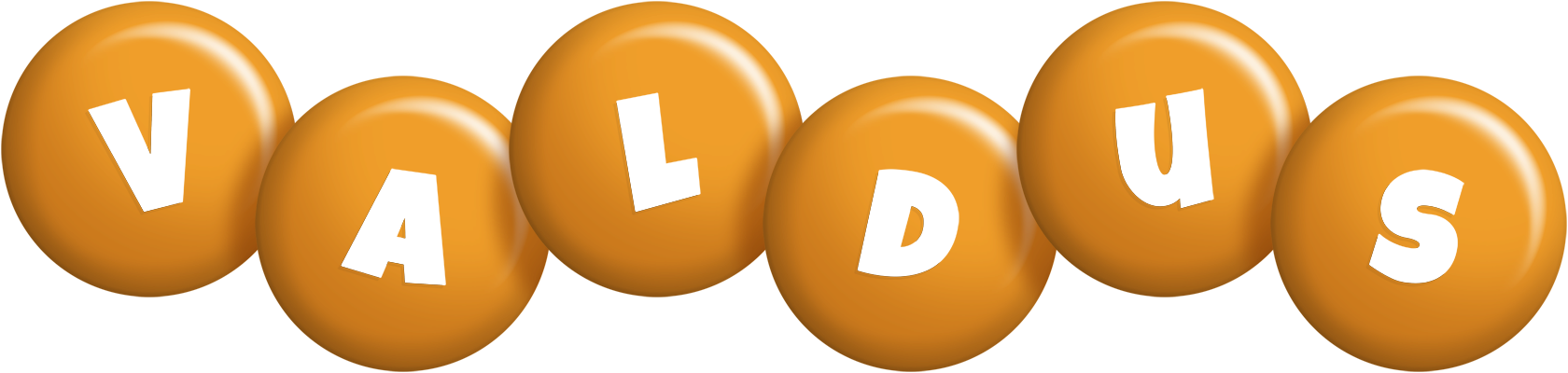 Valdus candy-orange logo
