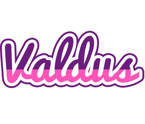 Valdus cheerful logo