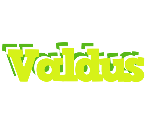 Valdus citrus logo