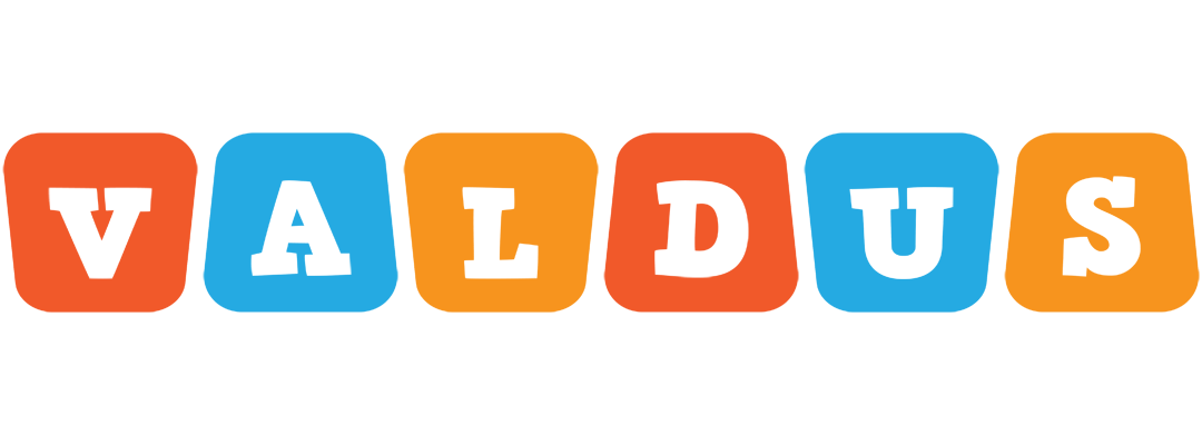 Valdus comics logo