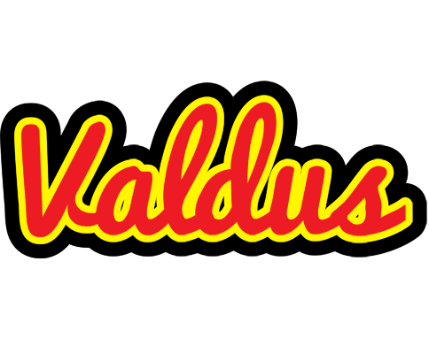 Valdus fireman logo