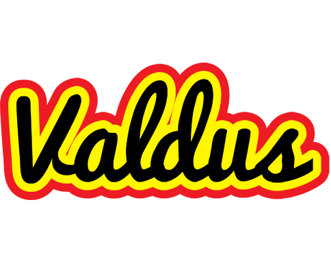 Valdus flaming logo