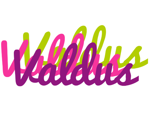 Valdus flowers logo