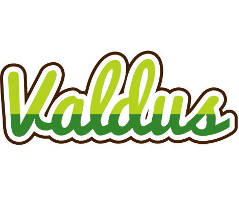 Valdus golfing logo