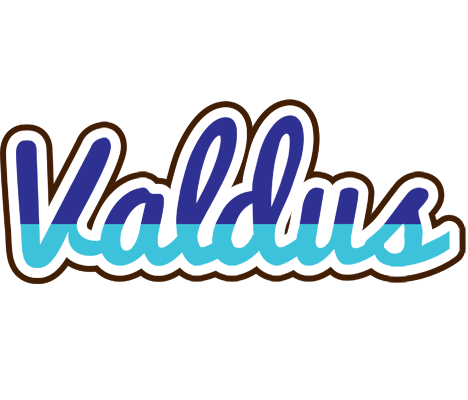 Valdus raining logo