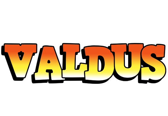 Valdus sunset logo