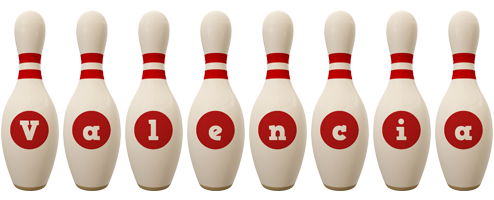 Valencia bowling-pin logo