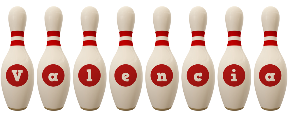 Valencia bowling-pin logo