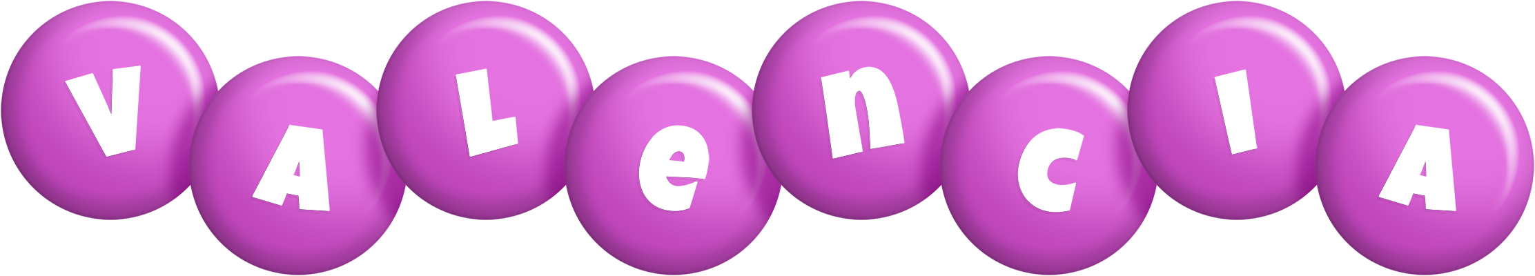Valencia candy-purple logo
