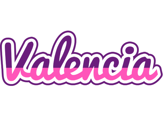 Valencia cheerful logo