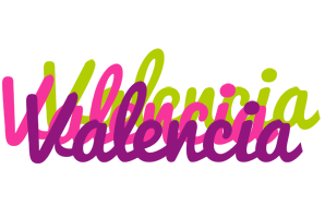 Valencia flowers logo