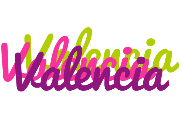 Valencia flowers logo