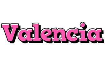 Valencia girlish logo