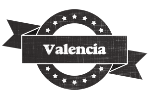 Valencia grunge logo