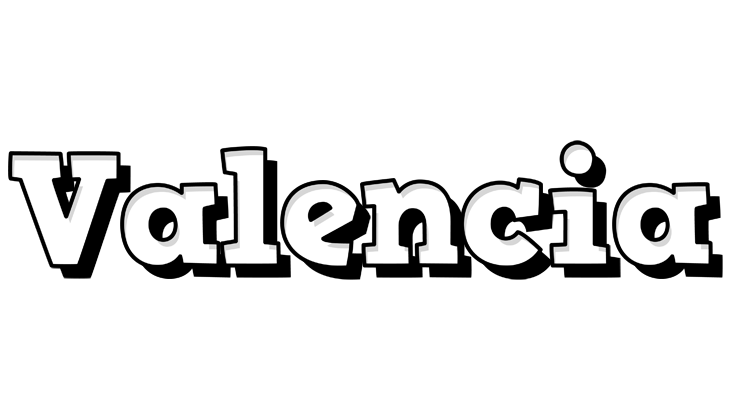 Valencia snowing logo