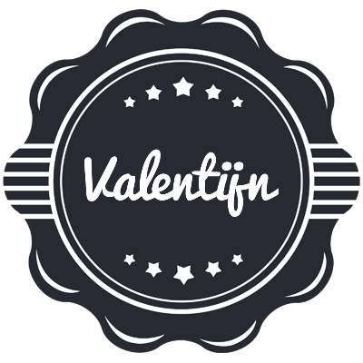 Valentijn badge logo