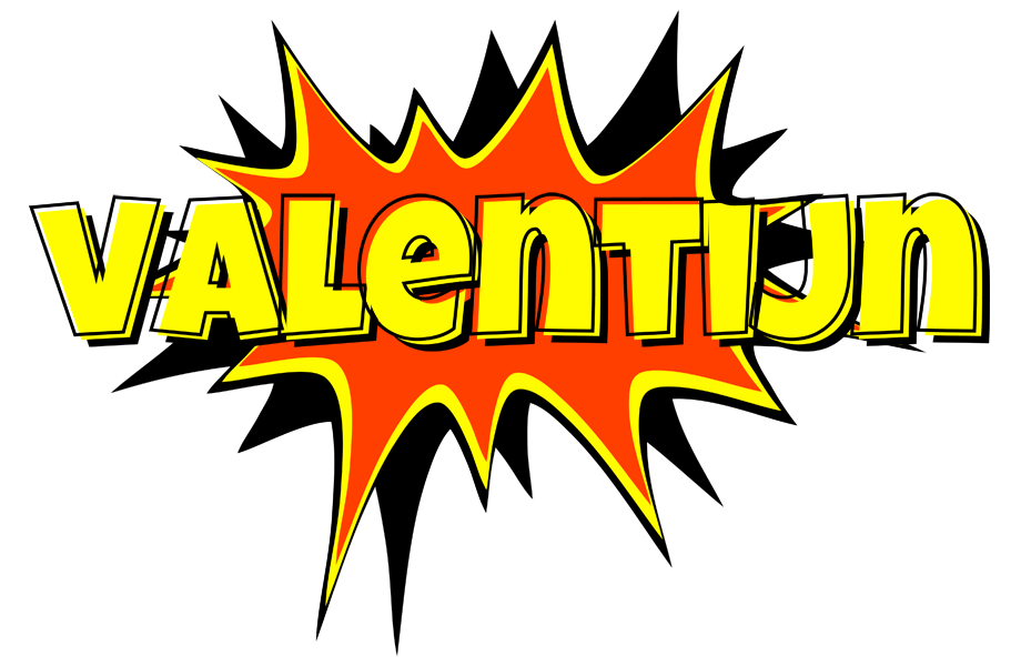Valentijn bazinga logo